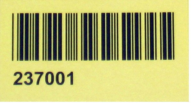 ILLKO P 9060 - Samolepící identifikační štítky s čárovým kódem