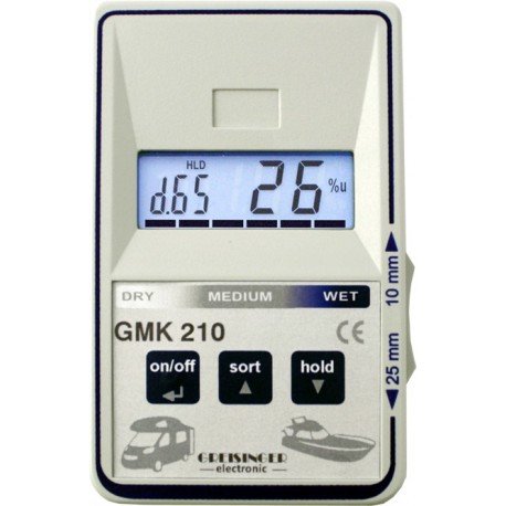 Greisinger GMK 210 - Měřič vlhkosti materiálů