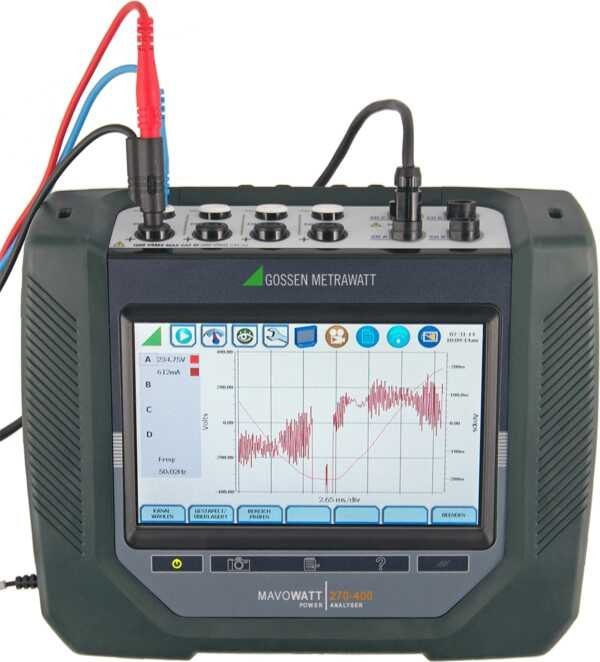 Gossen Metrawatt Flex Paket MAVOWATT 270-400 - třífázové analyzátory rušení energie a výkonu