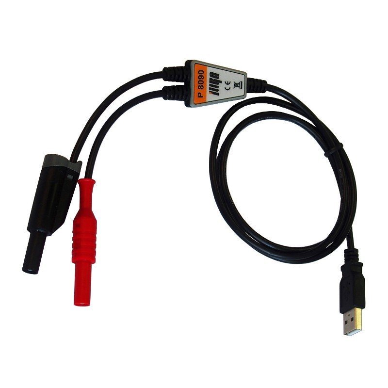 ILLKO P 8090 - Adaptér pro testování zdrojů SELV/PELV s USB konektorem