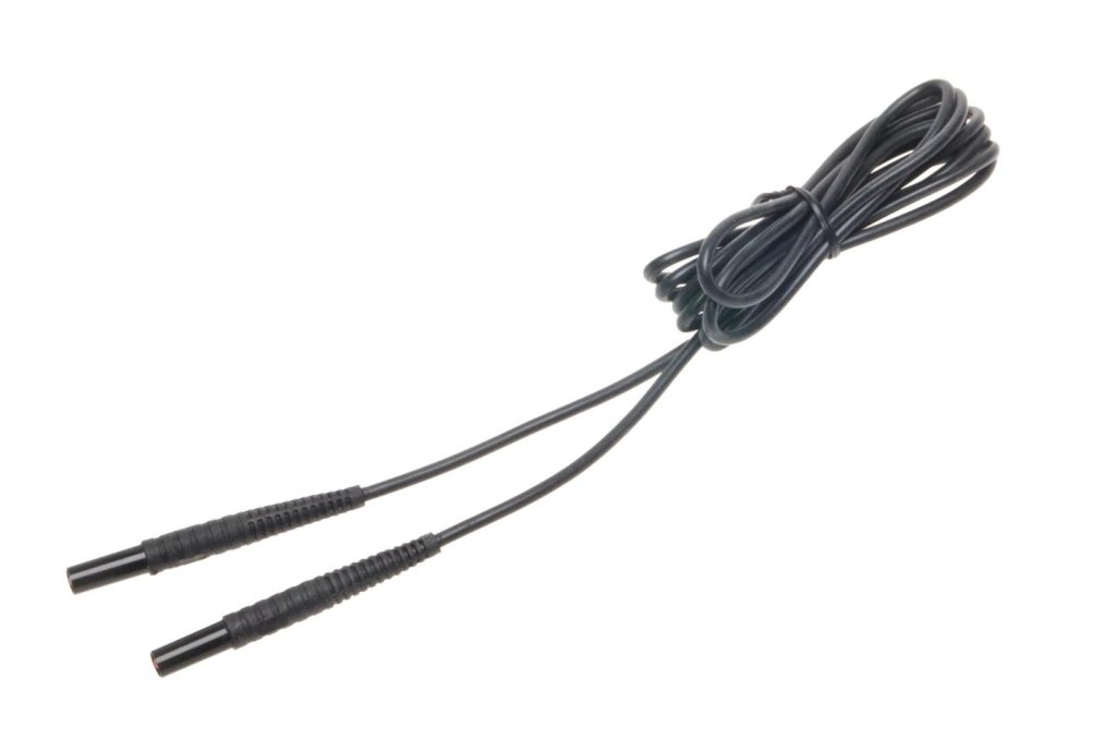 Sonel 2,2 m černý kabel 1 kV (banánové zástrčky)