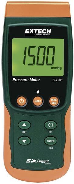 Extech SDL700 - Měřič tlaku pro plyny a kapaliny, s integrovaným dataloggerem