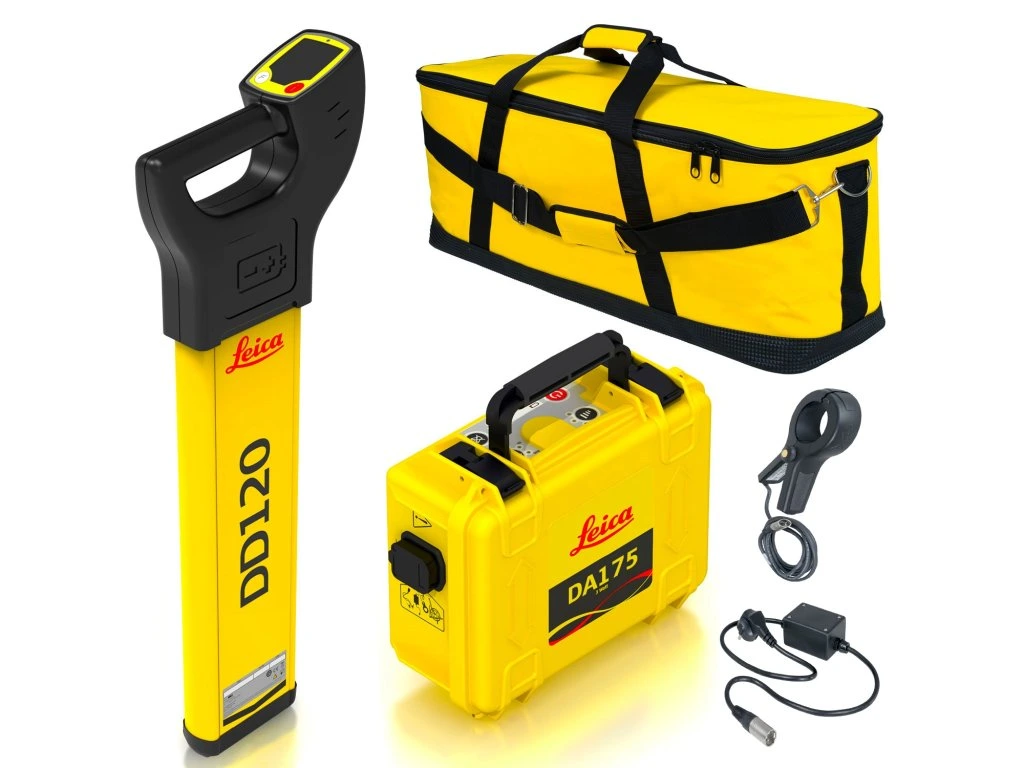 Leica Geosystems DD120 + DA175 1W SET - Hledačka podzemních vedení + generátor signálu