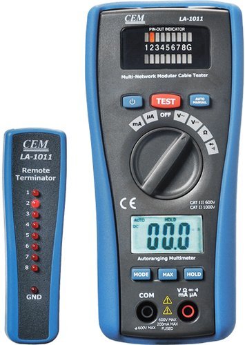 CEM LA-1011 - Tester kabelů