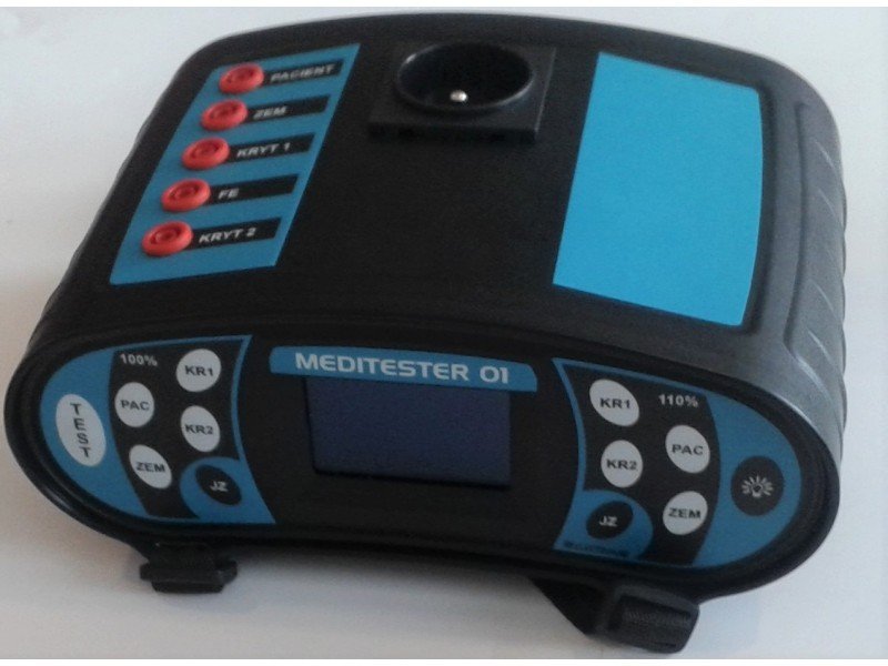 Electron Meditester 01 - Přístroj pro měření unikajících proudů zdravotnických přístrojů