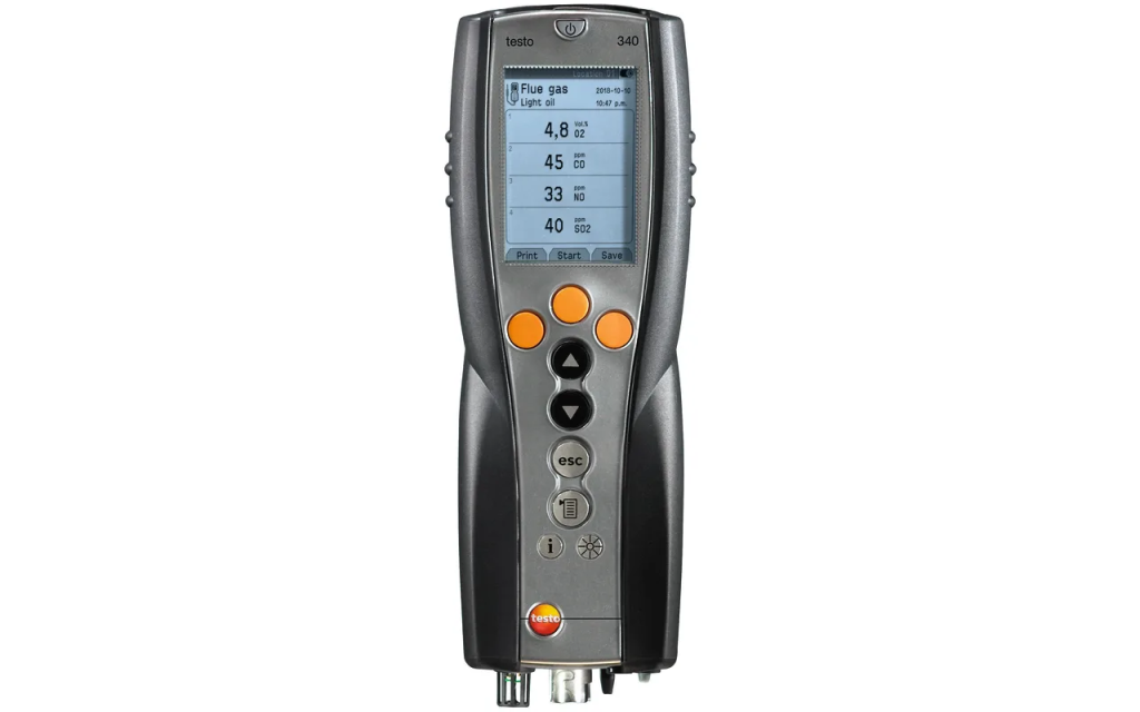 Testo 340 - Analyzátor spalin pro průmysl