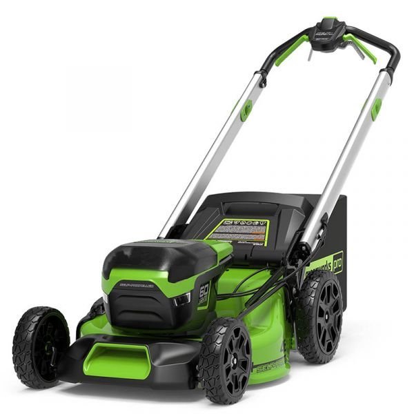 60V akumulátorová sekačka na trávu 46cm Greenworks