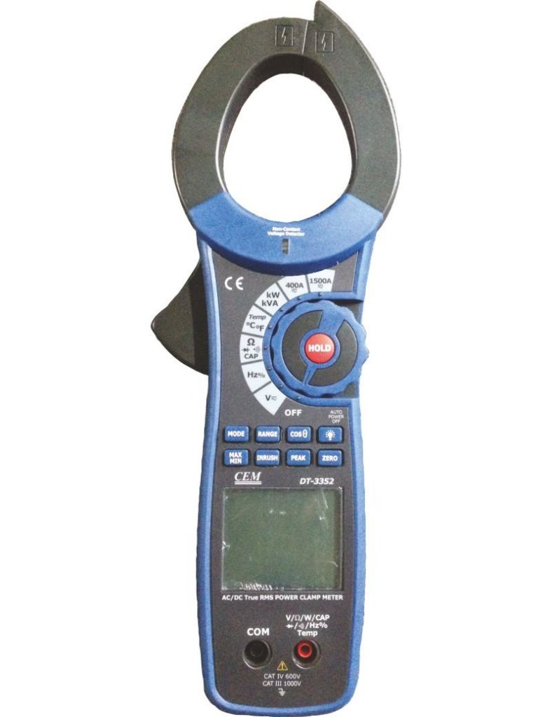 CEM DT-3352 - Digitální klešťový wattmetr