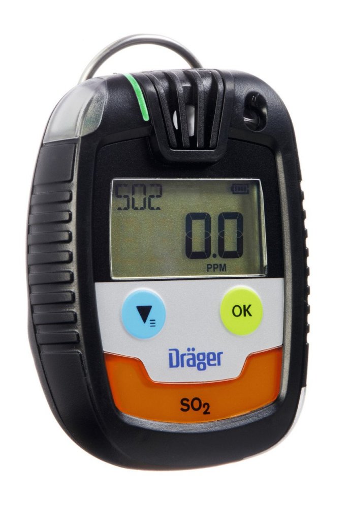 Dräger Pac® 6500 SO2 - Jednoplynový detektor