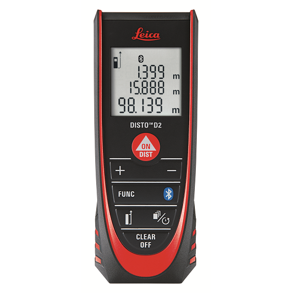 Leica Geosystems Disto D2 BT - Laserový měřič vzdálenosti