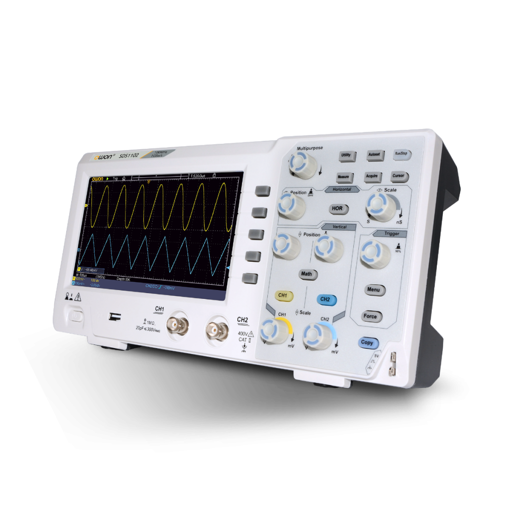 OWON SDS1102 - Osciloskop dvoukanálový 100MHz