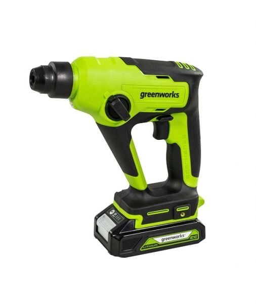 24V příklepová vrtačka Greenworks GD24SDS1