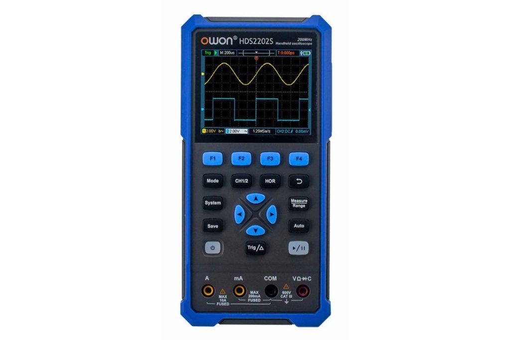OWON HDS2202S - Dvoukanálový osciloskop s generátorem