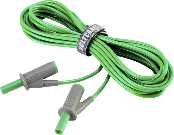 Voltcraft MSB-501 - Měřicí kabel zelený, 5 m