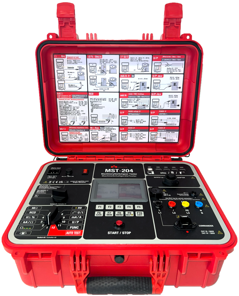 MI Spekter MST-204 - Tester elektrických částí strojních zařízení