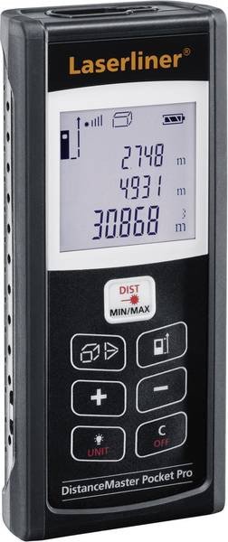 Laserliner DistanceMaster Pocket Pro - Laserový měřič vzdálenosti