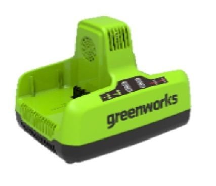 60V 6A dvouslotová nabíječka Greenworks G60x2UC6