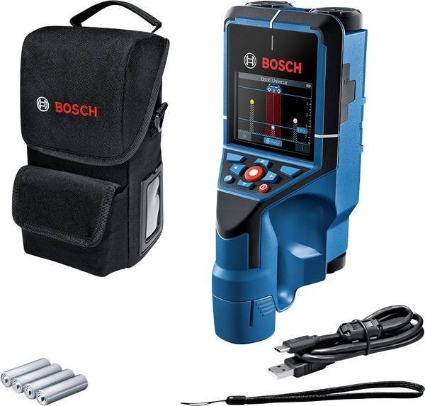 Bosch Professional D-Tect 200 C - Detektor železných kovů, dřeva